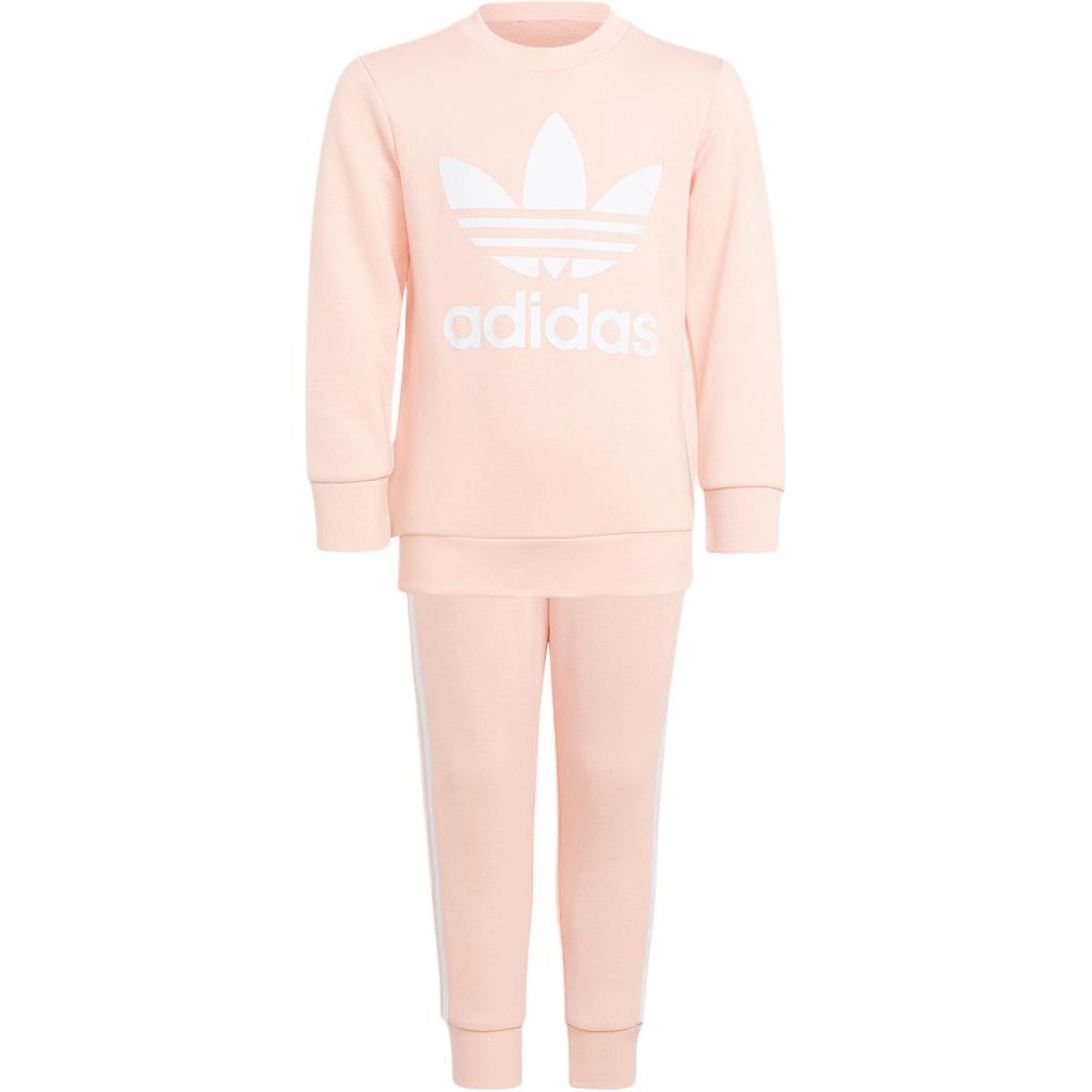adidas Originals Casual Sportswear Hazy Coral Powder/White Children Aged 3 7 Years Old H25252