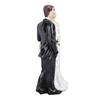 Bride and Groom Statue Romantic Memorable Long Lasting Exquisite Easy To Maintain Wedding Cake