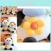 Entzückendes Plüsch-Panda-Spielzeug Weiches Kristall-Samt-Stofftier Perfekt für Kinder und Geschenke