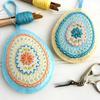 Easter Egg Embroidery Felt Kit DIY Craft Set with Embroidery Design Handmade Felt Easter Egg Ornament