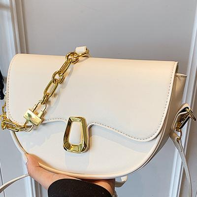 Casual Fashion Messenger Bag Underarm Saddle Bag Women's High-value Bag Retro Small Bag 2025 Summer New Women's Bag