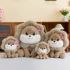 Cute and Adorable Little Lion Plush Toy Children's Sleeping Comfort Pillow Doll