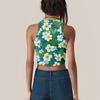 Women's Fashion Hawaii Print Sleeveless Base Tank Top