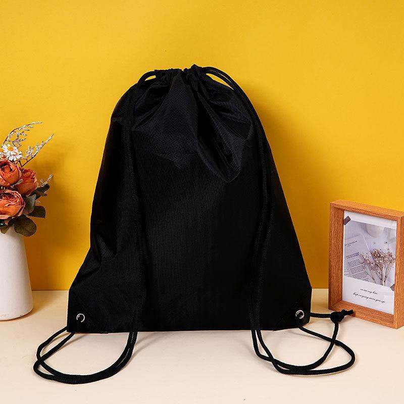 Waterproof 210D Oxford Polyester Sports Drawstring Bag