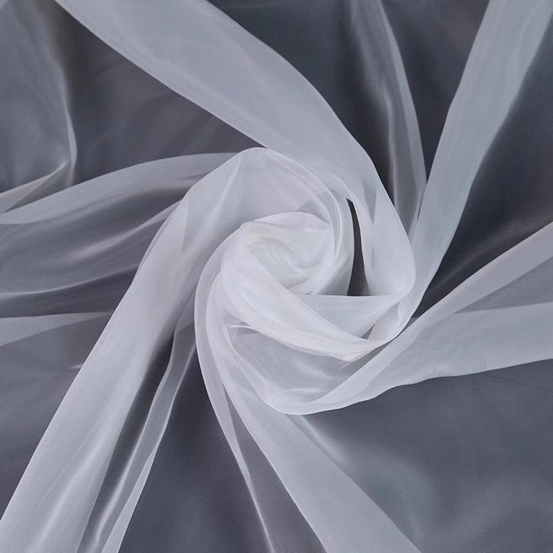 Breiter 160cm Verschlüsselter Gaze Organza Stoff Meterware Paillettenbesetzt für Bühnenröcke Hintergrund Nähen Dekoration DIY Glatt