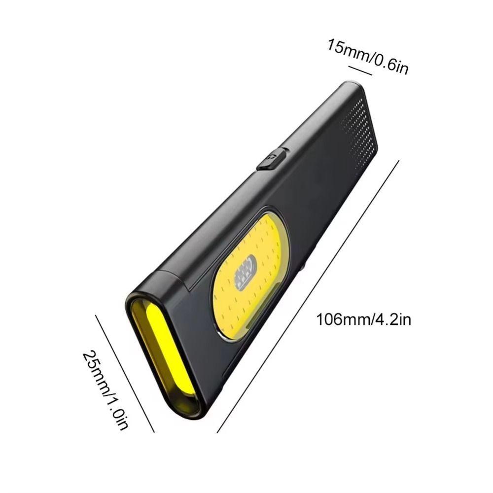 Tail Magnet Mini Flashlight 5 Modes Outdoor Camping Light COB Emergency Worklight Car Maintenance