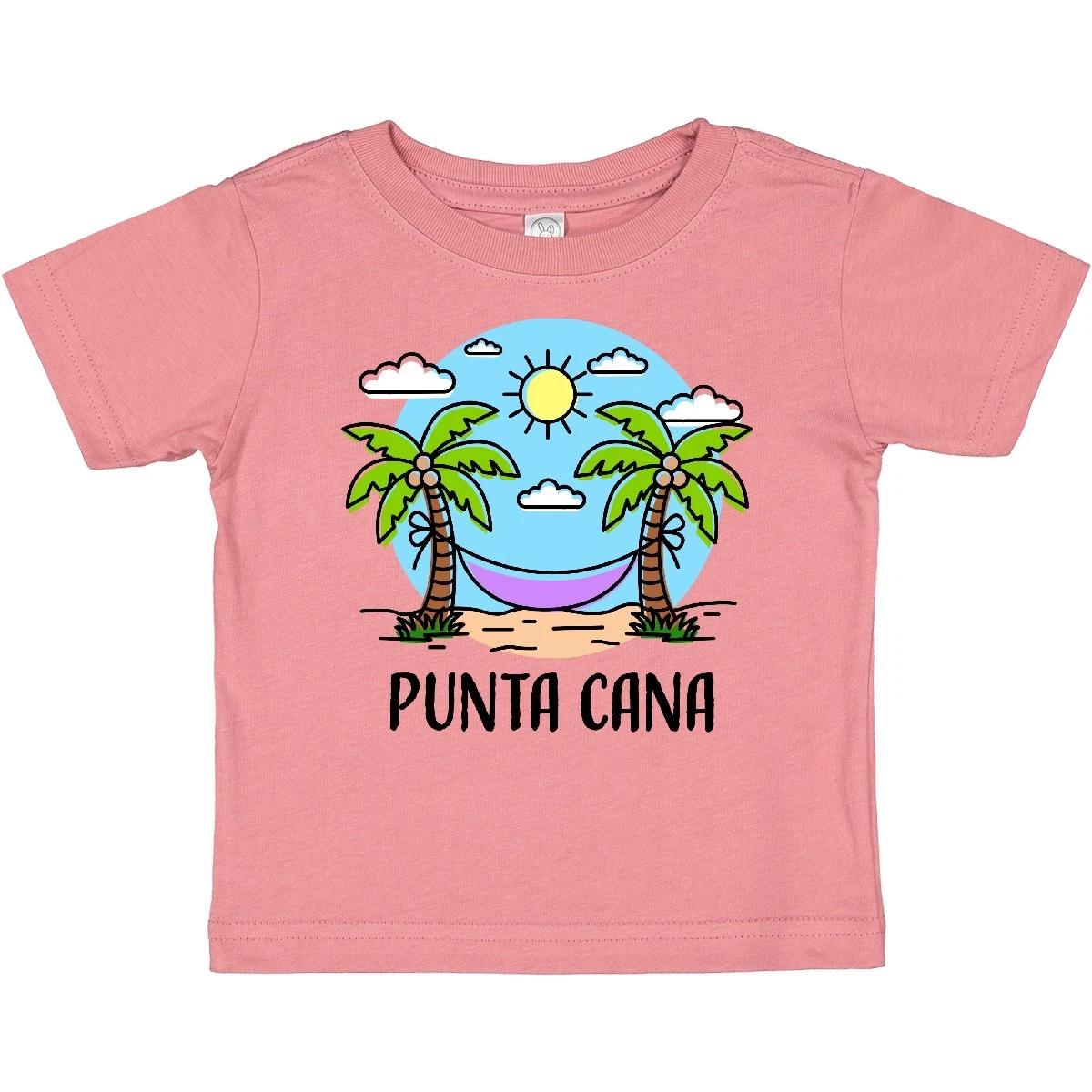 Inktastic Summer Vacation In Punta Cana Baby T-Shirt Spring Break Dominican Palm 150