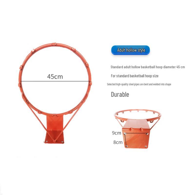 WEZHO Indoor/Outdoor Wall-Mounted Basketball Hoop
