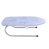 Folding Small Ironing Board with Cotton Cover Stainless Steel Heat Proof Portable Tabletop Ironing Board for Dorm RV