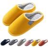 Winter Warm Fur Slippers Men Women Couples House Non Slip Soft Shoes Comfort Flat Heel Home Indoor Bedroom Plush Slippers