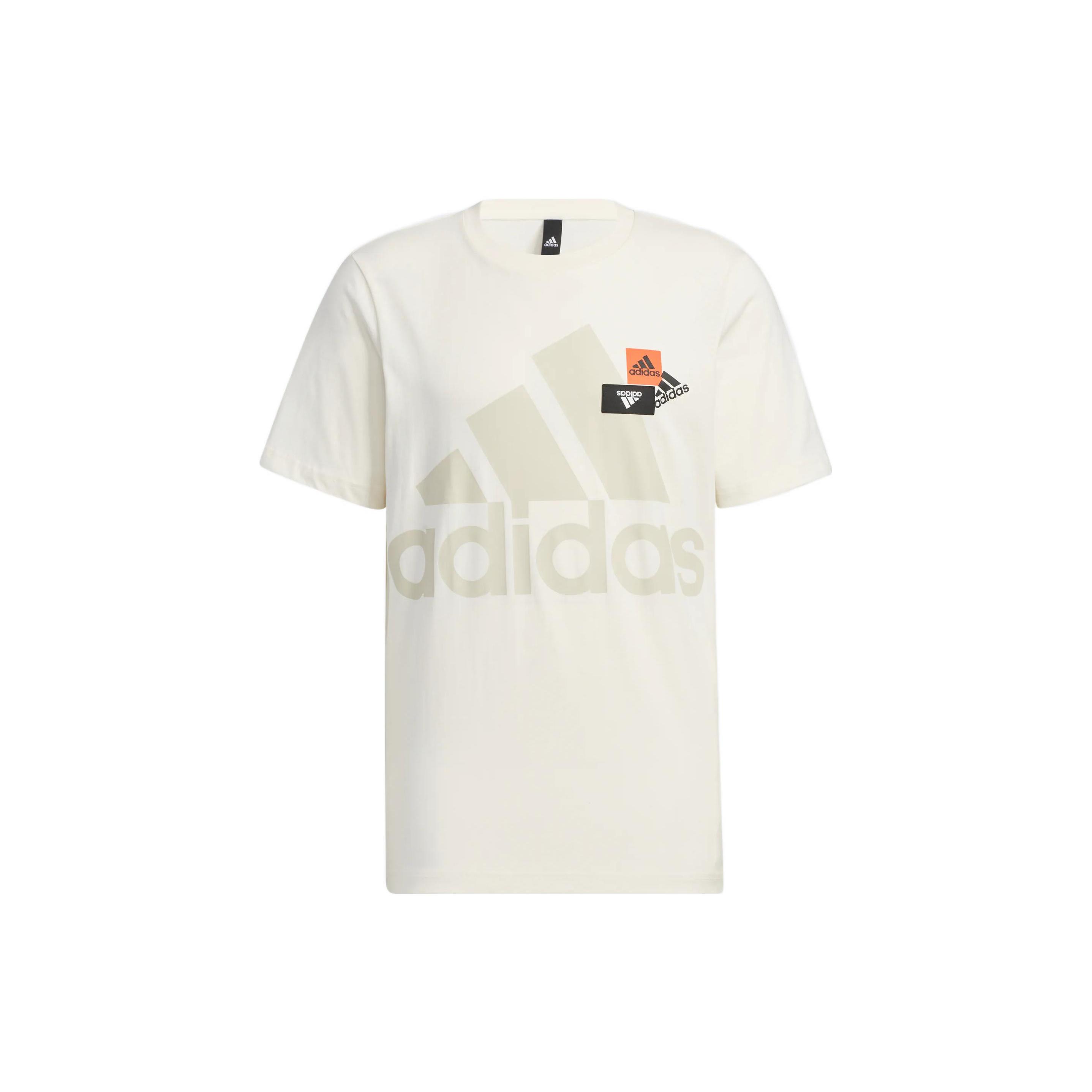 Мужская футболка Adidas с втачным рукавом Белая HN9045 S