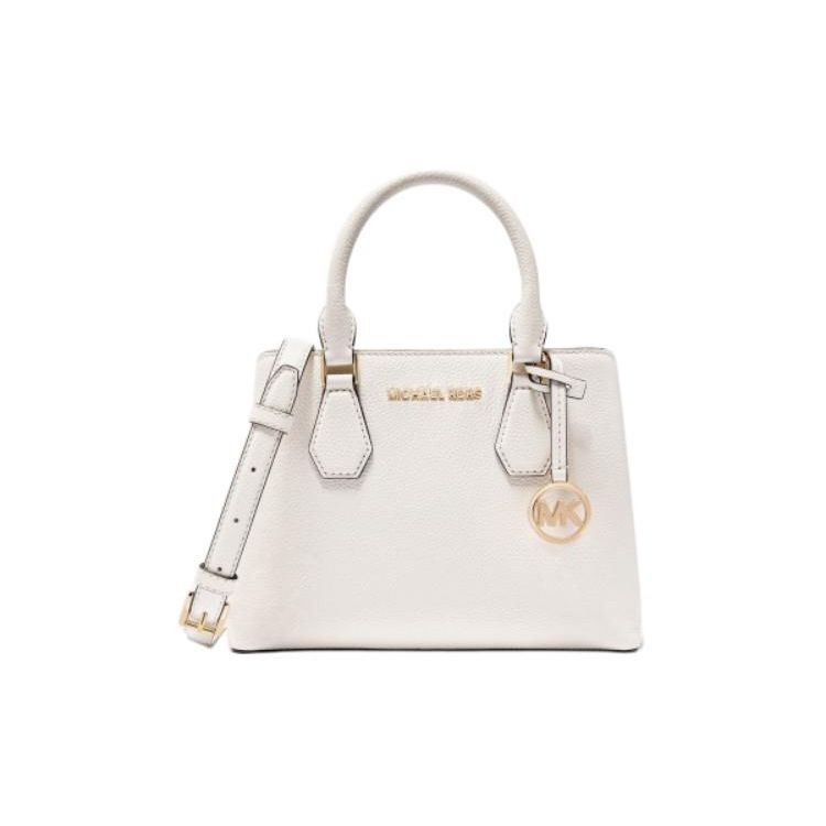 Michael Kors Mk Camille Vintage Commuter Leather Tote Bag Women tote bags Cream 30T0GCAS1L-289 Basic Set BagDust Bag 21240₽