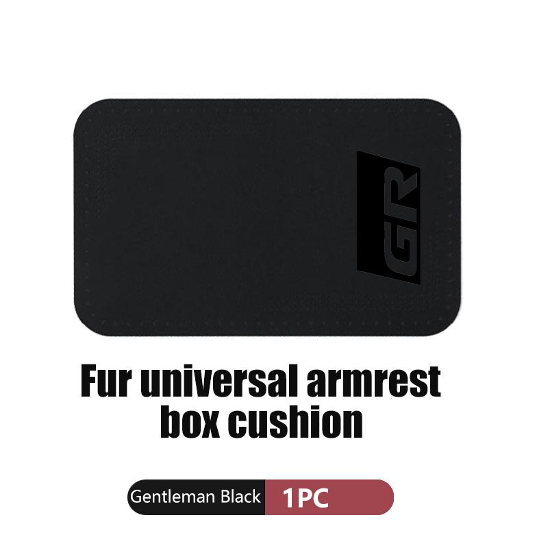 For S1 Car Armrest Box Pad Suede Auto Armrest Mat Car Accessories GRsport Yaris Corolla Rav4 CHR Auris Cruiser Highlander JH0