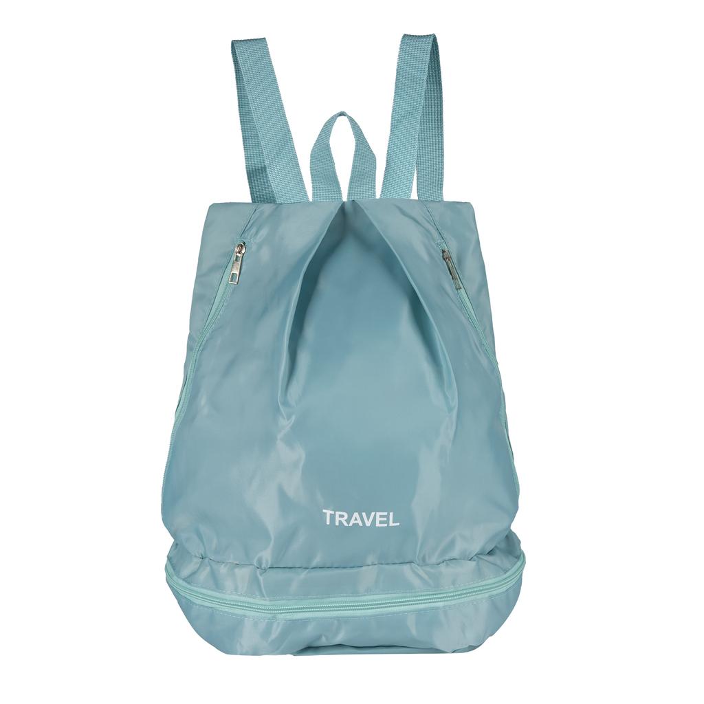 Wasserdichter Rucksack mit separatem Nass- und Trockenfach, Schwimm-Gymnastik-Strandtasche mit Schuhfach, Großer Reiserucksack für Sport Badebekleidung Nassbeutel