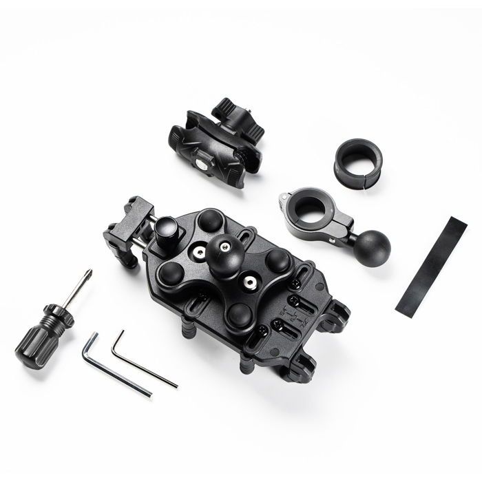 Support pour téléphone portable - UleFone - Armor Mount Pro-AM01 - Noir - Fixation guidon - Position réglable