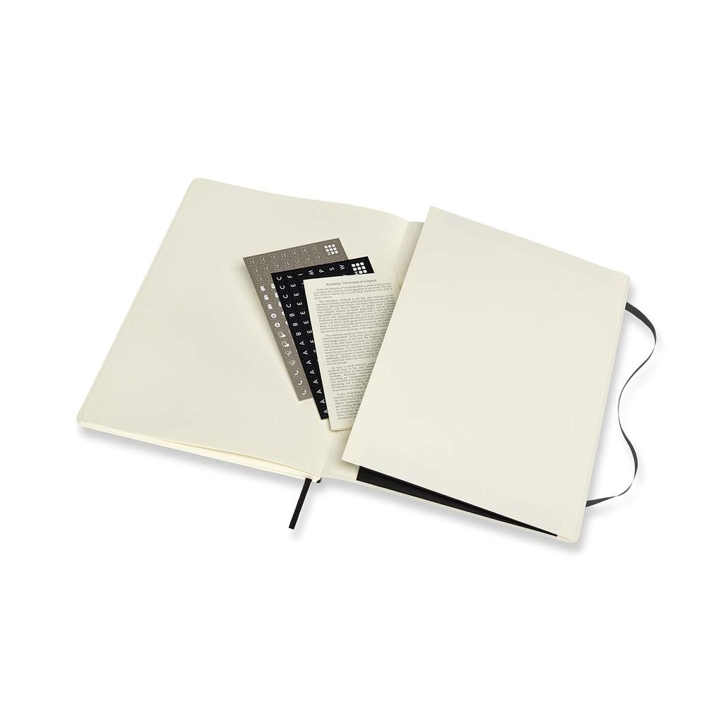 Moleskine Notebook PRO Notebook Soft Cover XL Black PROPFNTB4SBK