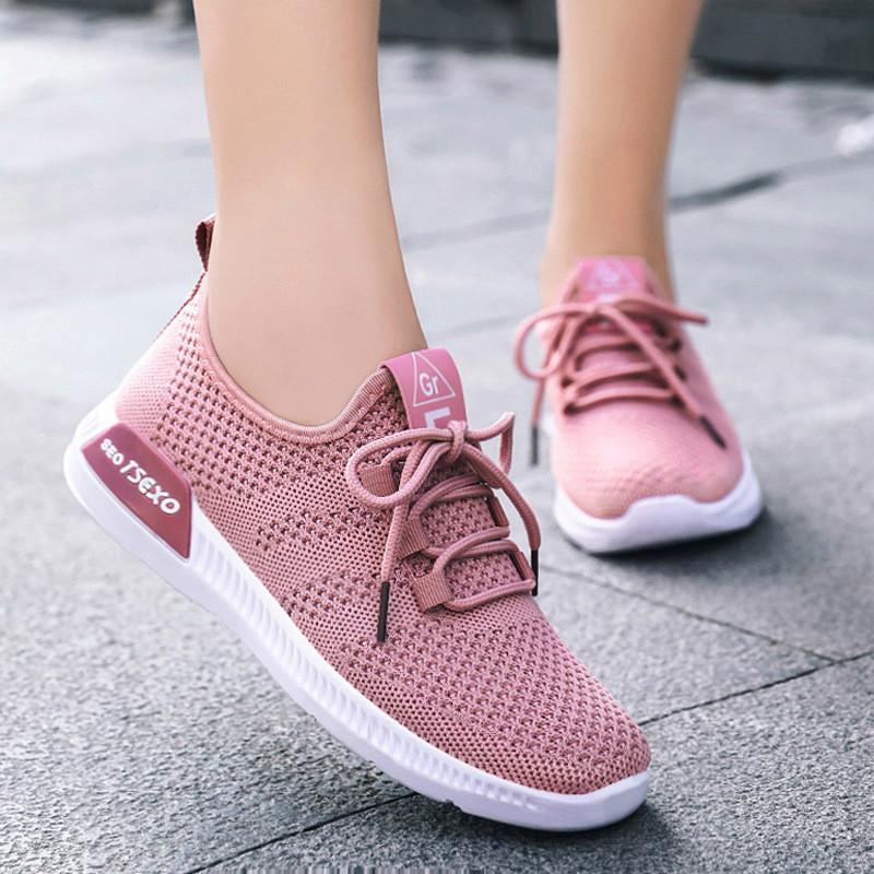 Women's Fashion Casual Sports Shoes Light and Breathable Running Shoes Travel Shoes