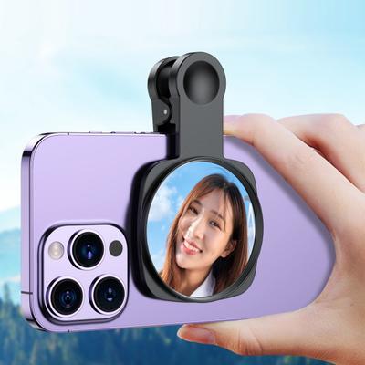 Univerzální zrcátko pro zadní kameru a selfie na telefon pro chytré telefony HD odraz Klipové uchycení Fotografické příslušenství s úložným pouzdrem