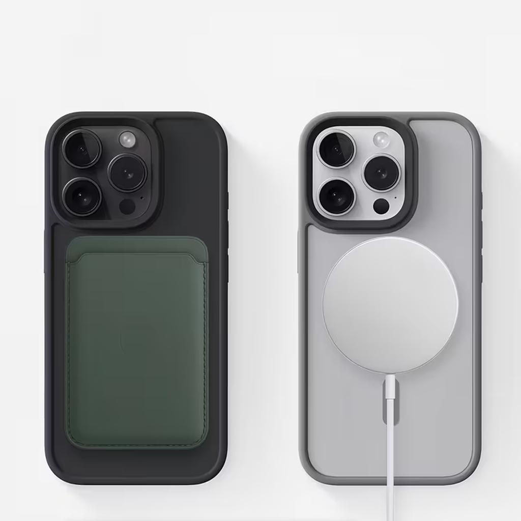 Frosted Phone Case For For Iphone 17 16 1 14 Plus 13 Pro max For Skin sensation Matte Transparent Magnetic Cover