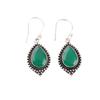 Green Onyx Gemstone 925 Sterling Silver Handmade Jewelry Earrings Gift For Women EE-164-19