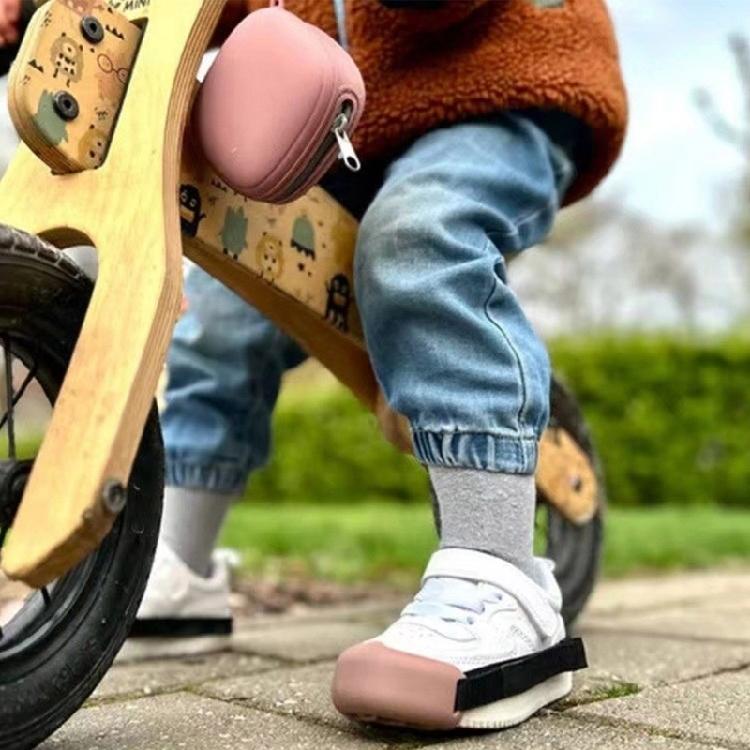 Kid Shoe Toe Protector Anti Slip Nylon Silicone Shoe Toe Guard Wear Resistant Easy Installation For Children Sneakers