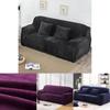 Premium Elastic Sofa Slipcover Stylish Protector With Plush Velvet For 1-4 Seat Sofas