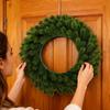 Winter Wreath Realistic 3D Seasonal Supplies Artificial Holiday Garland For Home Farmhouse Indoor Porch Christmas Parties Wall