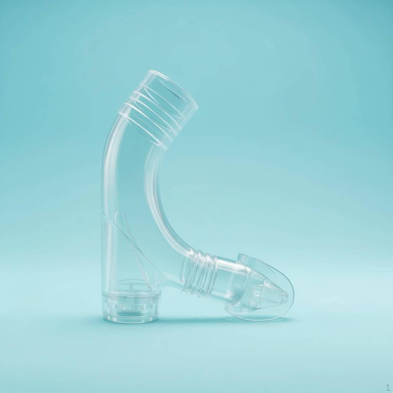 Snorkel Mouthpiece Soft and Flexible Silicone Bite Ergonomic Design