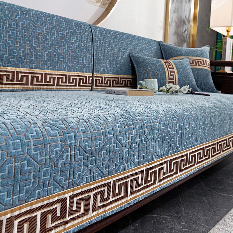 New Sofa Protector Cover for Living Room Stretch Sofa Cushion Mat Couch Covers Thicken Plush Chair Sofa Towel Home Decor