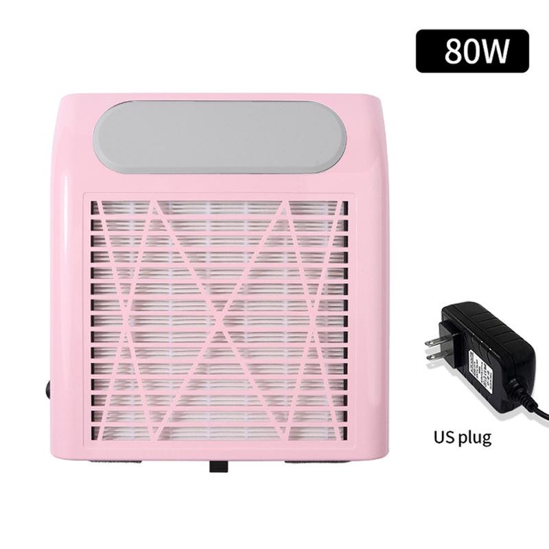 High-Power Low-Noise Japanese Nail Dust Collector with Filter