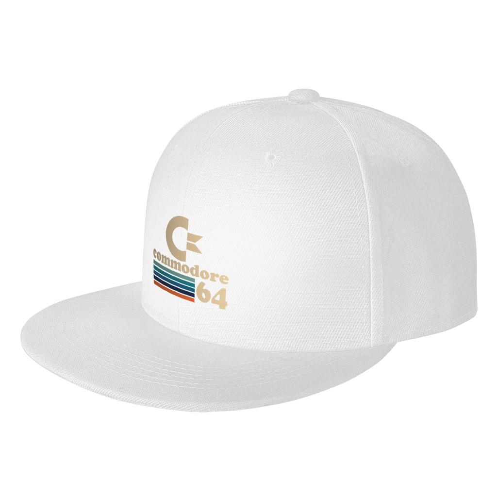 Fashion Commodore Retro Computers Flat Brim Sun Hat Easy To Clean Tennis FeUnisex