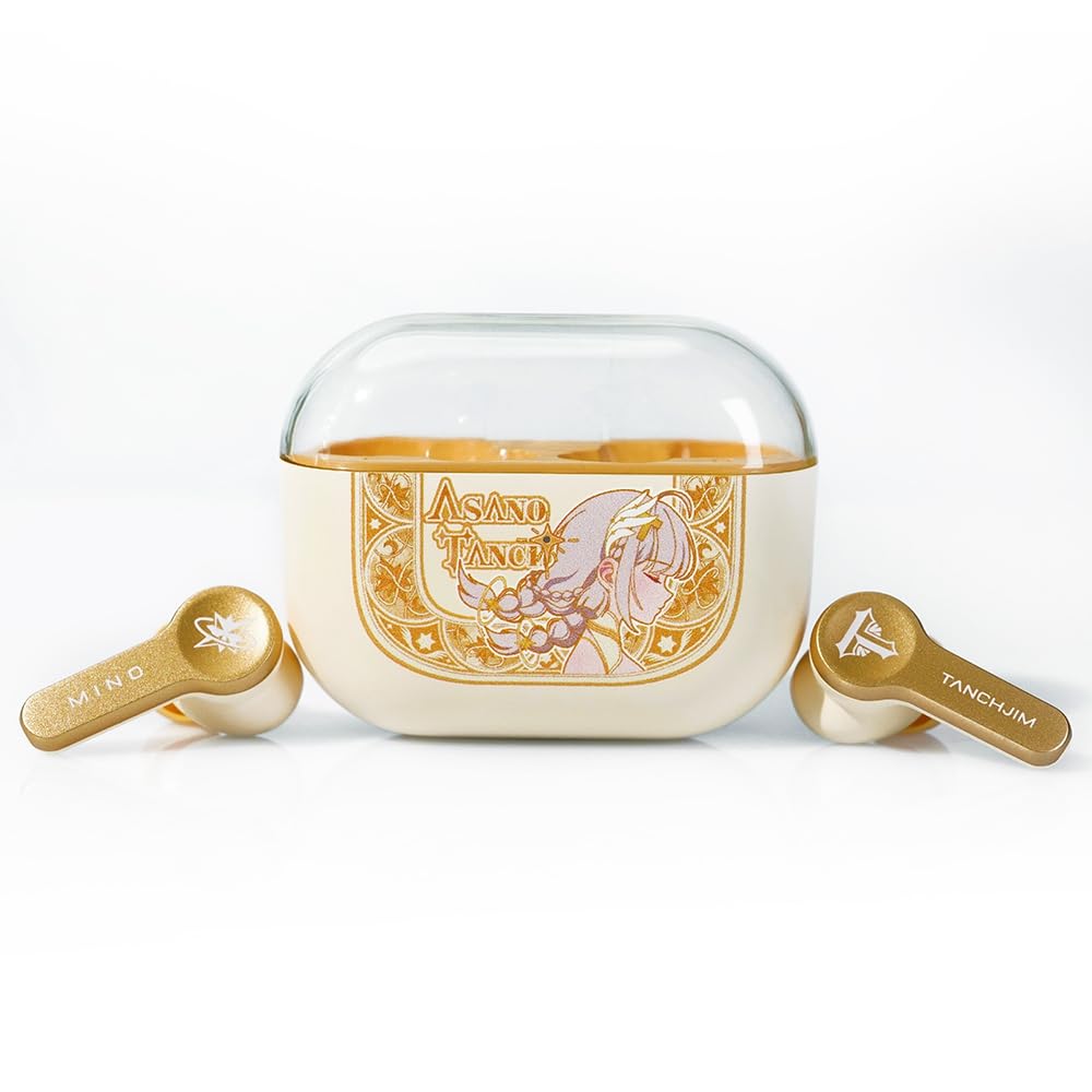 

HiFiGo TANCHJIM Mino Limited Edition Wireless 10mm Dynamic Driver Bluetooth Earphones with Asano Tanch Original Sound Pack and 37 Hours of Battery