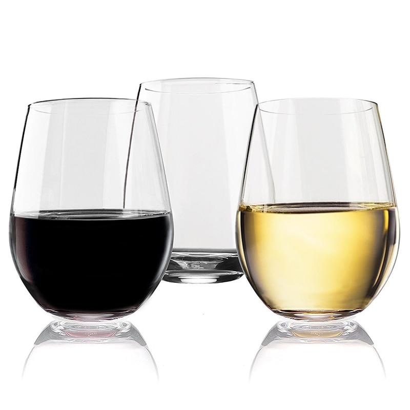 Unbreakable Plastic Glass Unbreakable Wine Glass Petg Red Wine Vine Glasses Glasses Reusable Glasses Transparent Fruit Juice Beer Wine | Glasses Glass