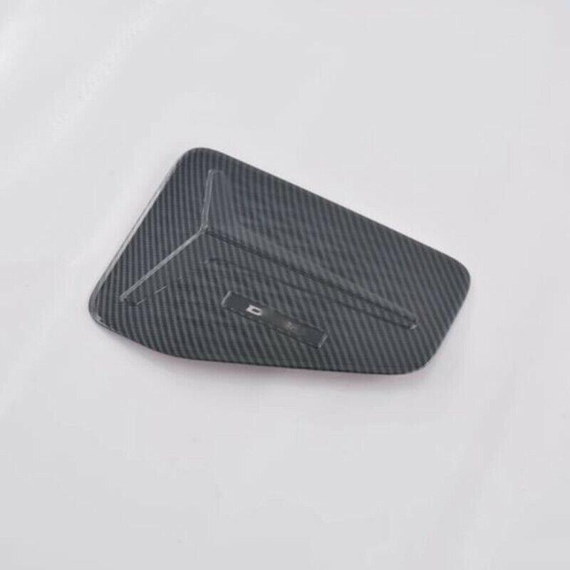 Carbon Fiber Oil Gas Fuel Tank Cap Cover Trim For Isuzu D-Max Dmax 2021-2024