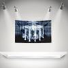 L-Lord of the lost Flag Rock Music Band Banner with Grommet HD Printing Tapestry Exhibition, Music Band Fans, Garage Decor
