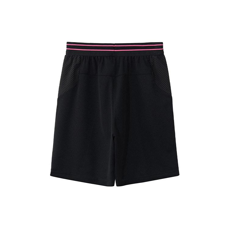 Li Ning Sports Basketball Collection Casual Shorts Men's Black AAPR385-2
