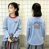 Girls' Fashion Striped Long-Sleeve T-shirt - 2026 Spring/Autumn Korean Style Casual Top