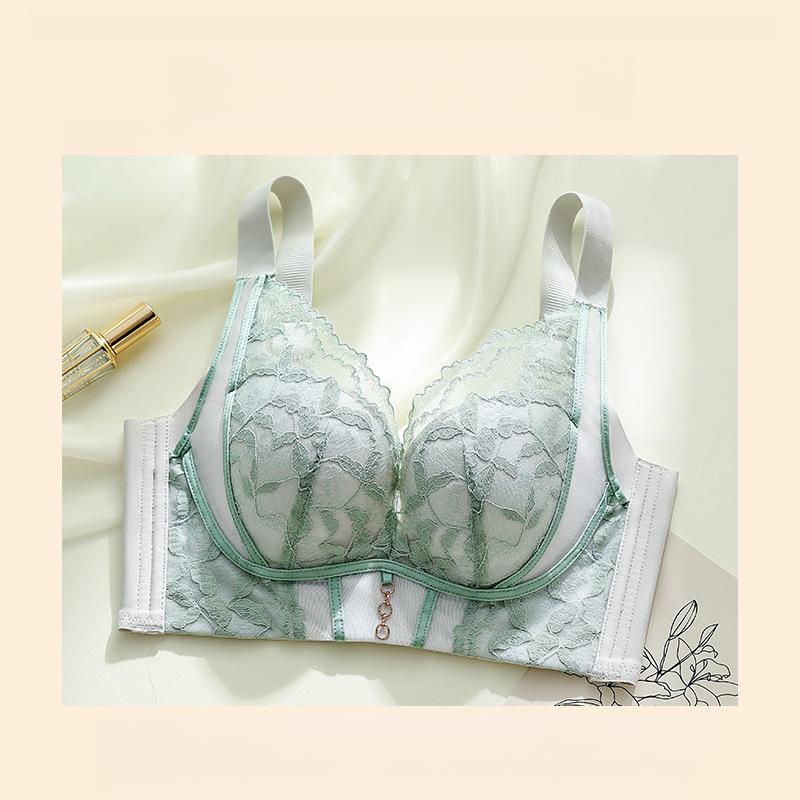 Thin Push Up Bra for Women Without Steel Rims Gathered Bra for Anti Sagging Oversized Bra