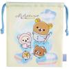 Rilakkuma Drawstring Purse CA67601 H210 X W180mm San-X Size Approx.