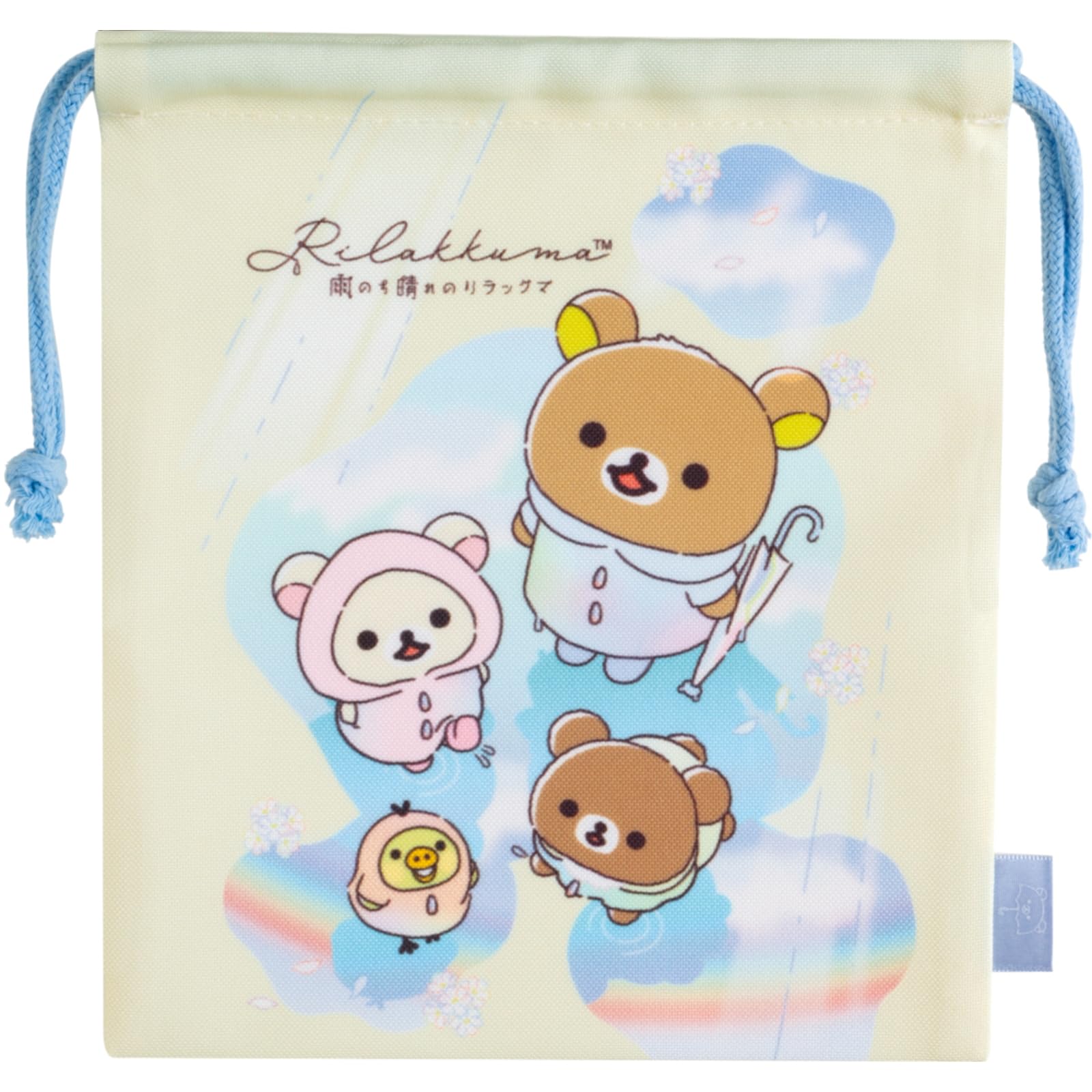 

Rilakkuma Drawstring Purse CA67601 H210 x W180mm San-X Size Approx.
