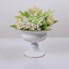 European Gold Metal Flower Pot: Retro Vase for Weddings and Hotel Decor, Dried Flower Arrangement Ornament