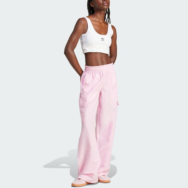 Adidas Originals Adicolor Cargo Pants Women Bottoms Pink JG8041