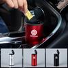 2026 Hot For VW VOLKSWAGEN Car Ashtray with Lid Smell Proof Stainless Steel Led Portable Ashtray Cup For Volkswagen VW CC Beetle