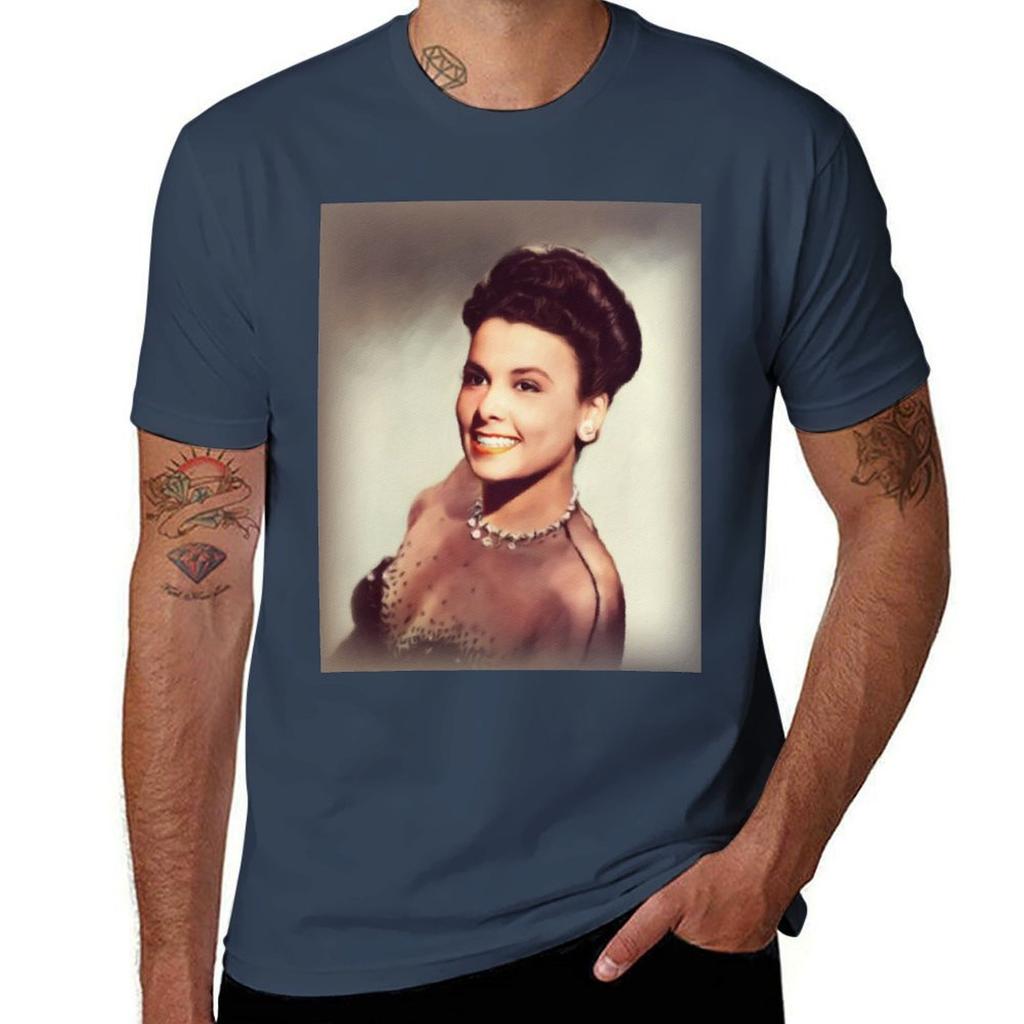 Lena Horne Music Star Tshirt Plus Size Basic Cotton Tshirt