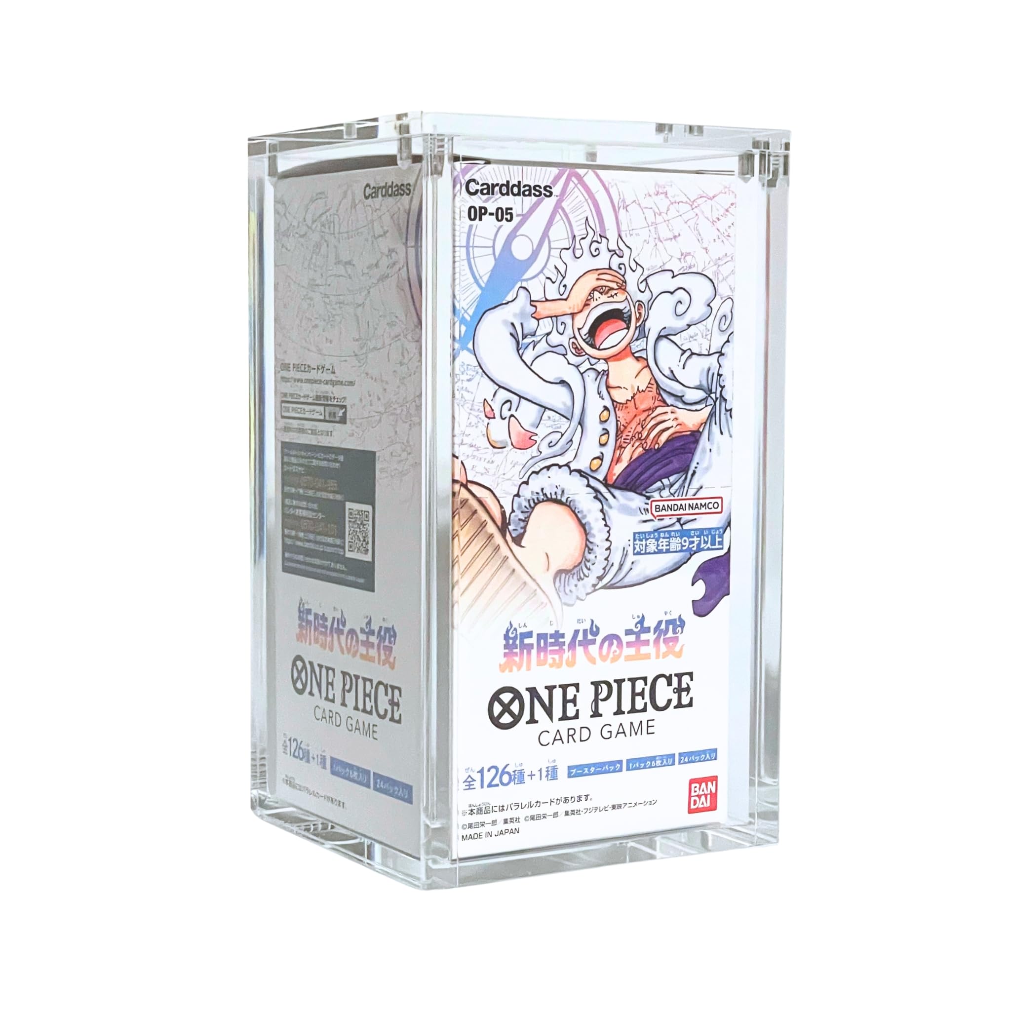 

Yorozu Lab Бокс-лоадер УФ-защитный дисплей-кейс для коллекционных карточек (Ван Пис 5-е издание)