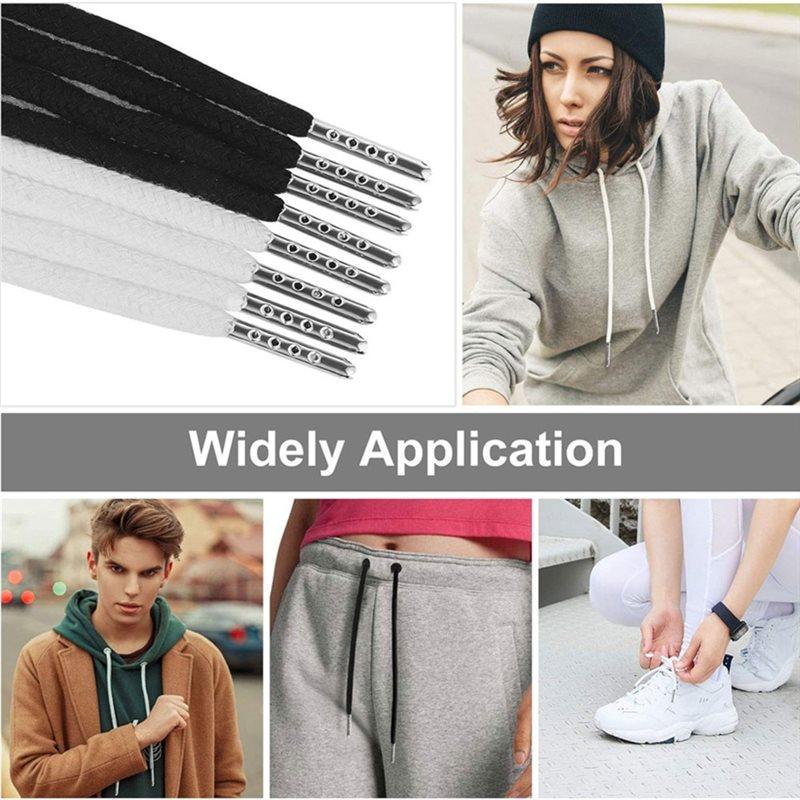 A25F-12PCS Drawstring Cord, 57 Inch Drawstring For Sweatpants