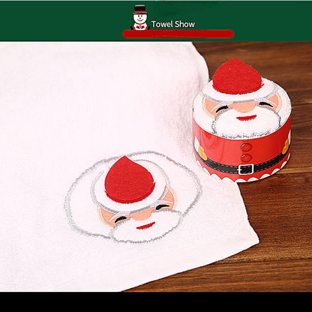 Shape Santa Holiday supplies Christmas Decorations Christmas Towel Christmas Ornaments Xmas Gift