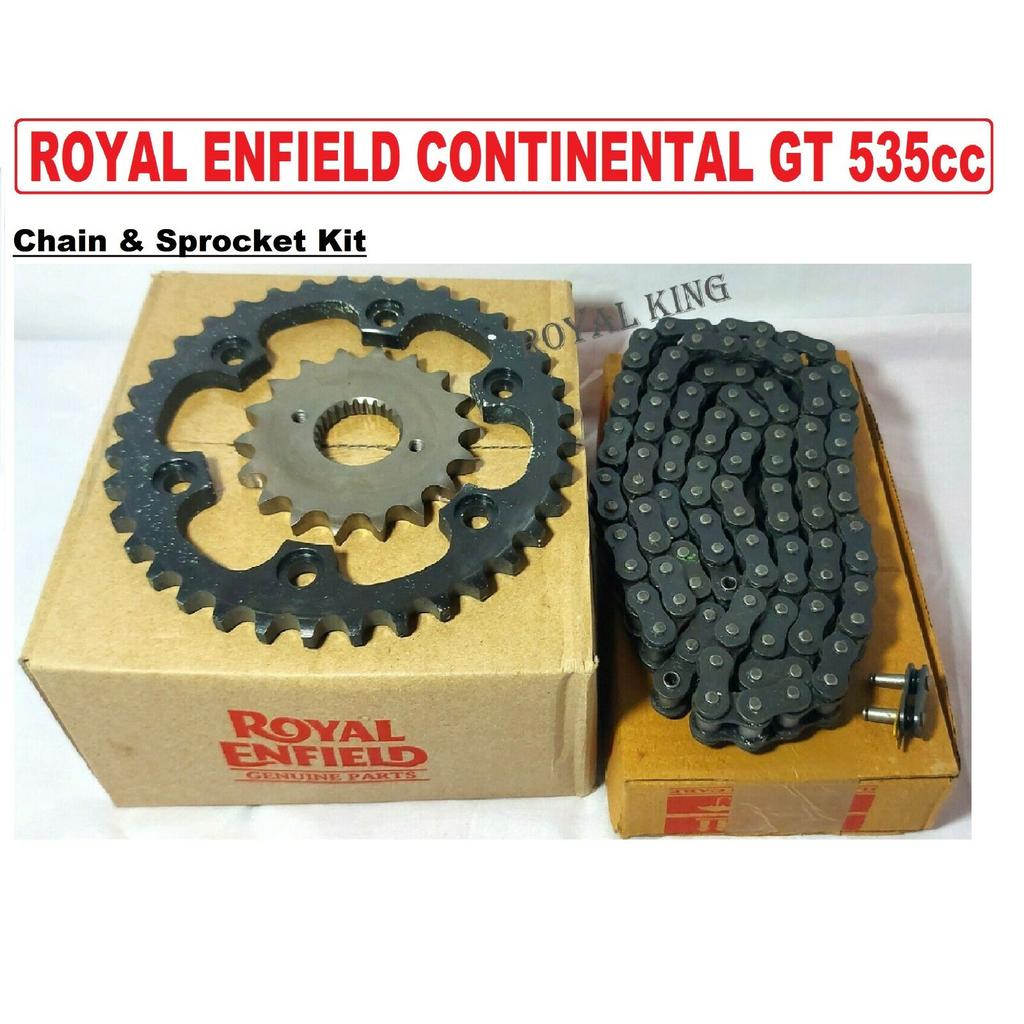 Royal Enfield "Chain & Sprocket Kit" For Continental GT 535cc
