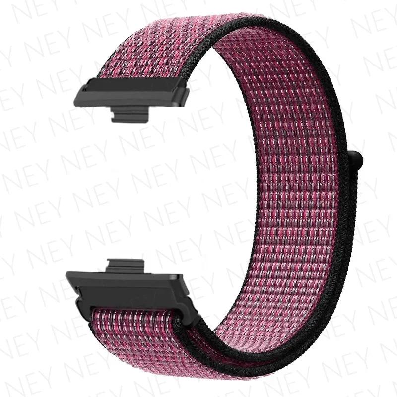 Nylon loop band For huawei watch fit 3 strap smartwatch wristband breathable Sport Watchbands bracelet correa huawei watch fit 3