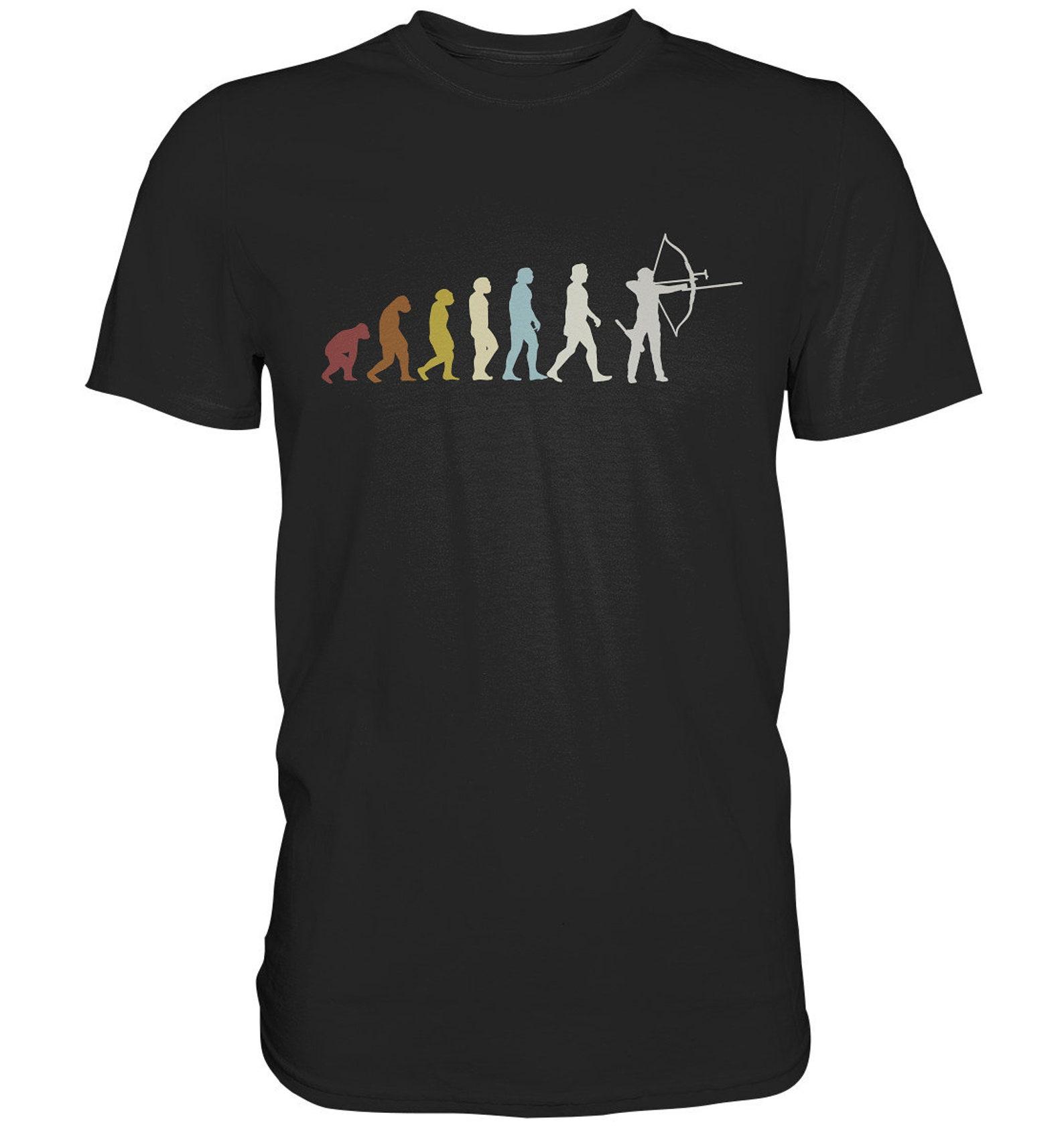 T Shirt Archery Evolution Archery Archer Gift - Premium Shirt M